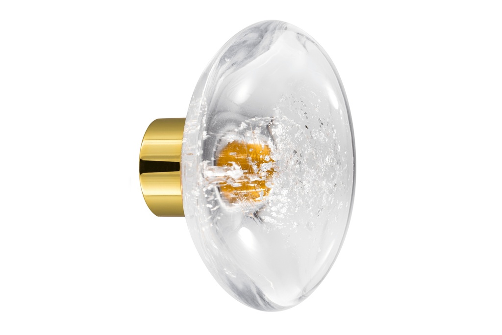 [69428ARG-3542125] Door knob collection Etna - Silver (Cabinet, Polished Brass)