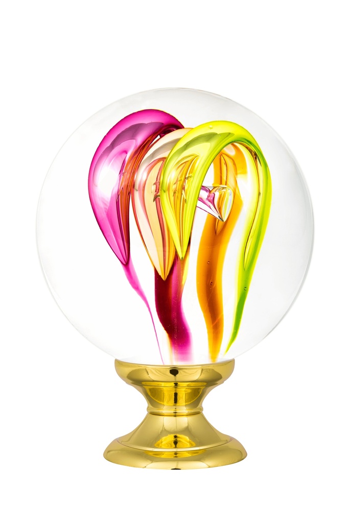 [65412902-42103134] Staircase finial collection Multicolores - Mularc (Standard Base, Polished Brass)